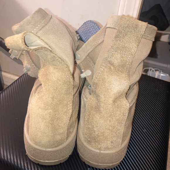 McRae Hot Weather Tan Combat Boots 3A059 Size 11R - Picture 3 of 4